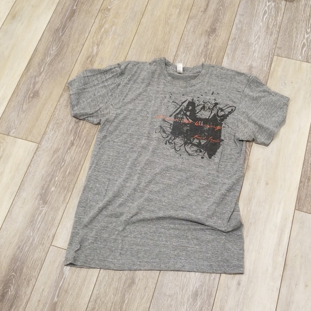 Heathered grey Oklahoma State University t shirt